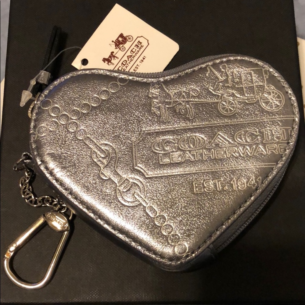 New Coach coin purse